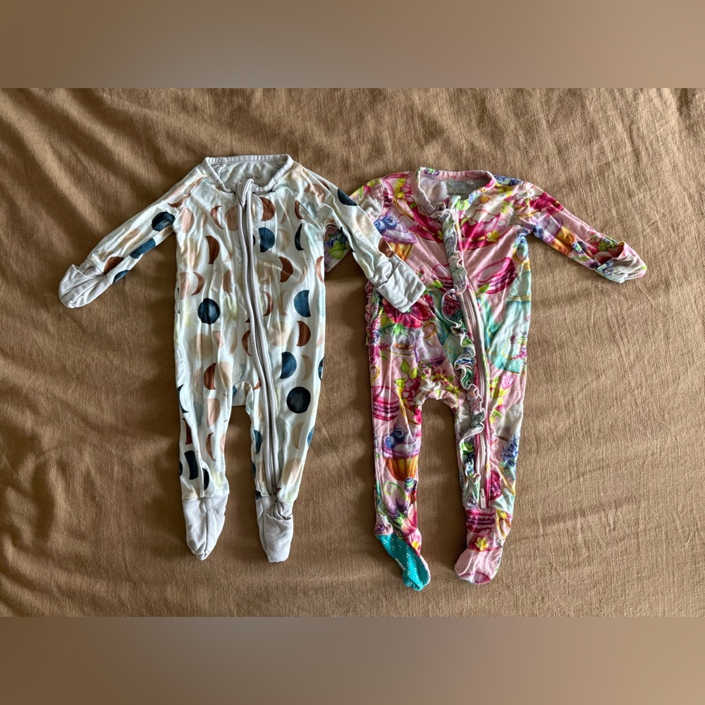 Little Sleepies & Posh Peanut Newborn Zippys